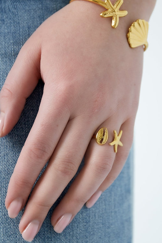 Ring Summer Vibes goud