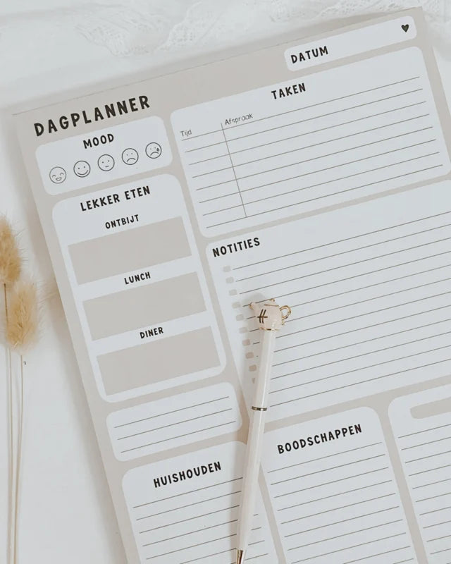 Dagplanner Make it happen