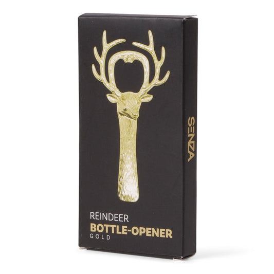 Flesopener rendier goud