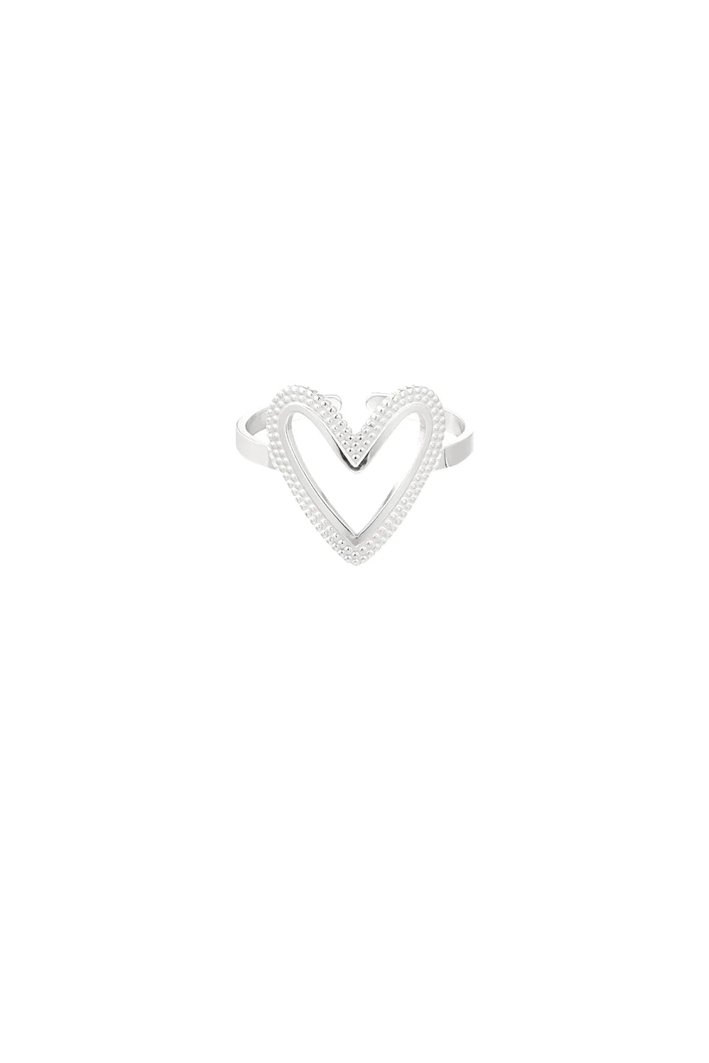 Ring Forever love zilver