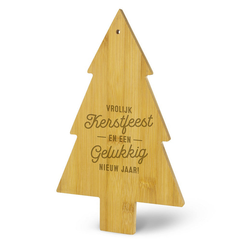 Borrelplank Vrolijk kerstfeest