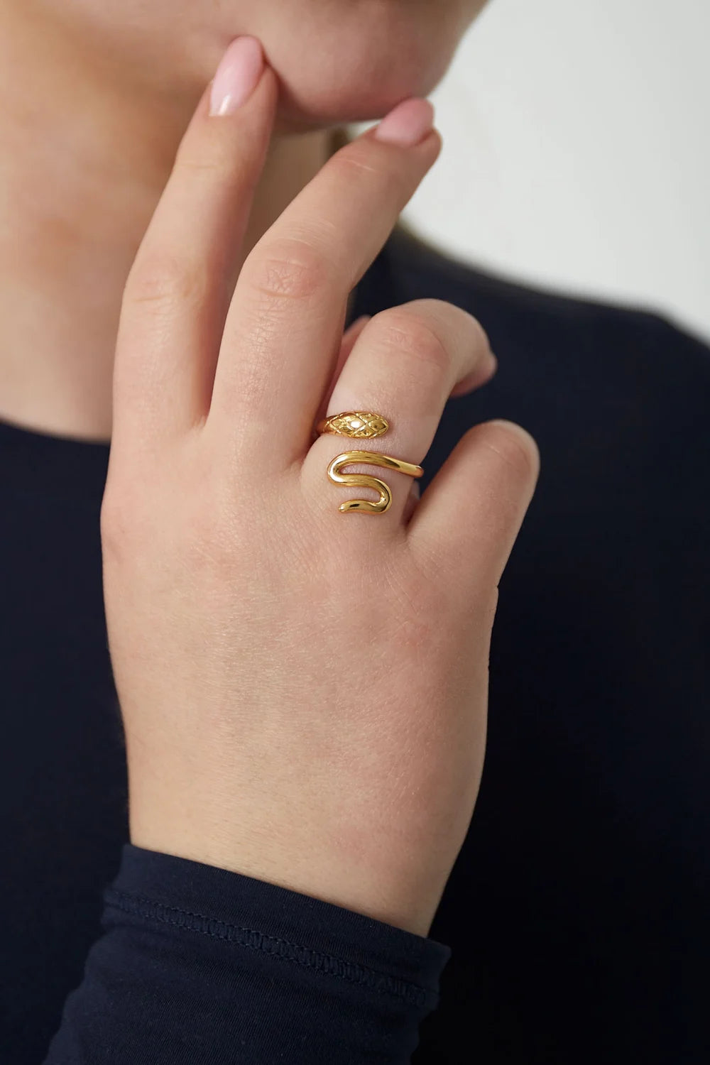Ring Snake goud
