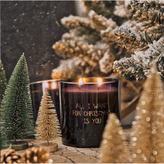 Geurkaars All I want for Christmas