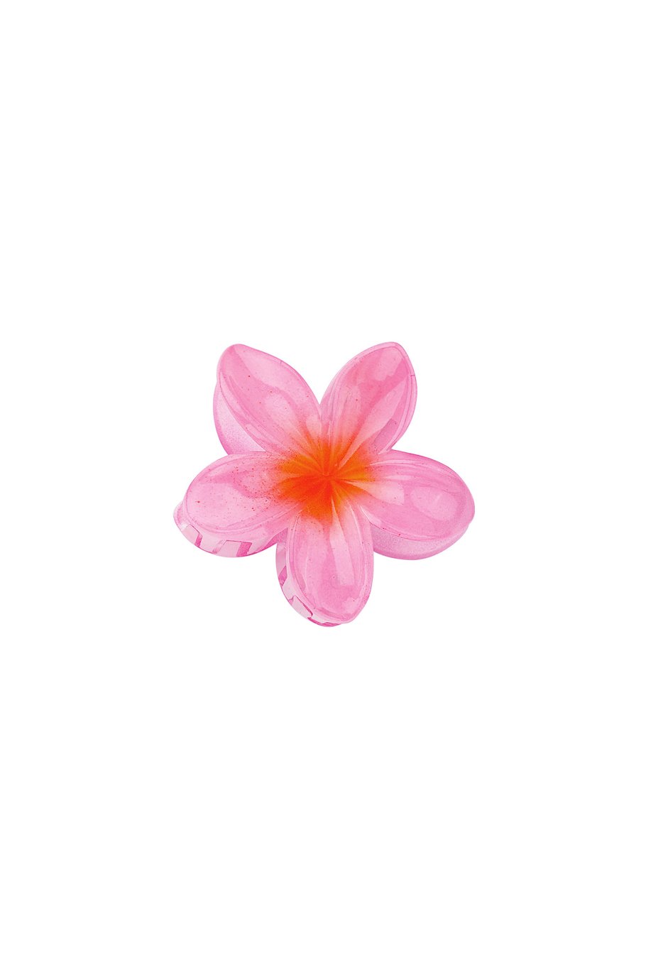 Haarspeld Hawaï bloem roze