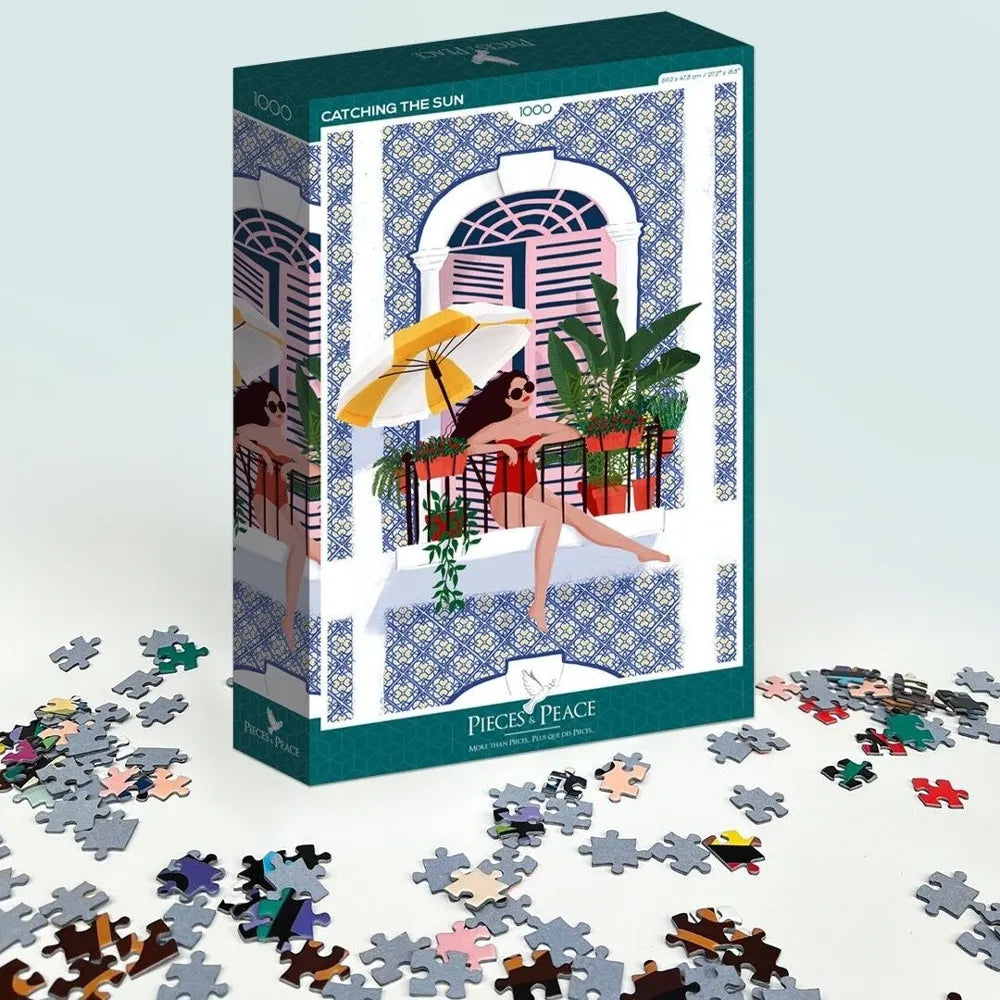 Puzzel Catching the sun
