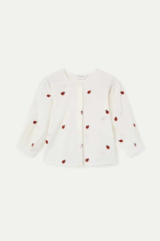 Blouse lieveheersbeestjes