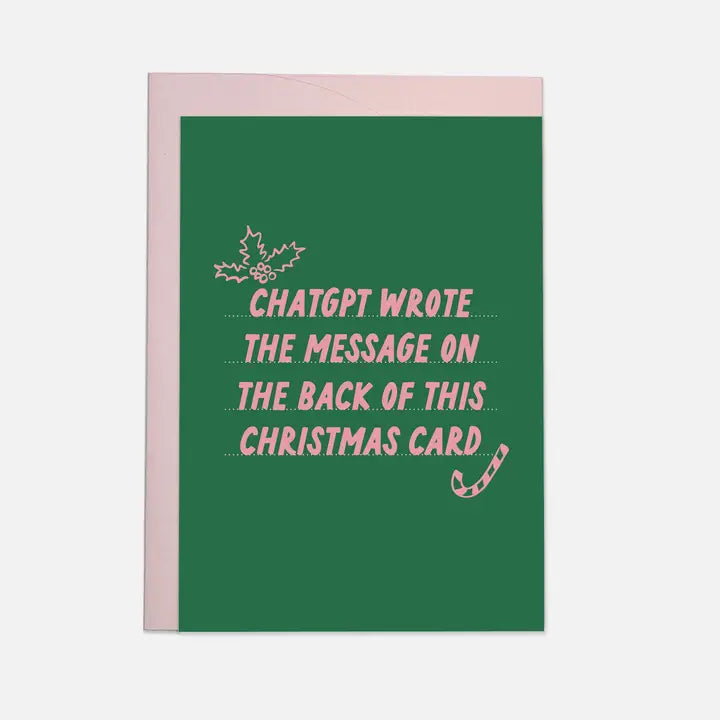 ChatGPT Christmas - Kaart Blanche