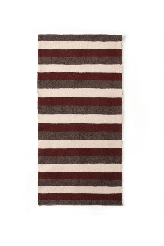 Sjaal Manon bordeaux