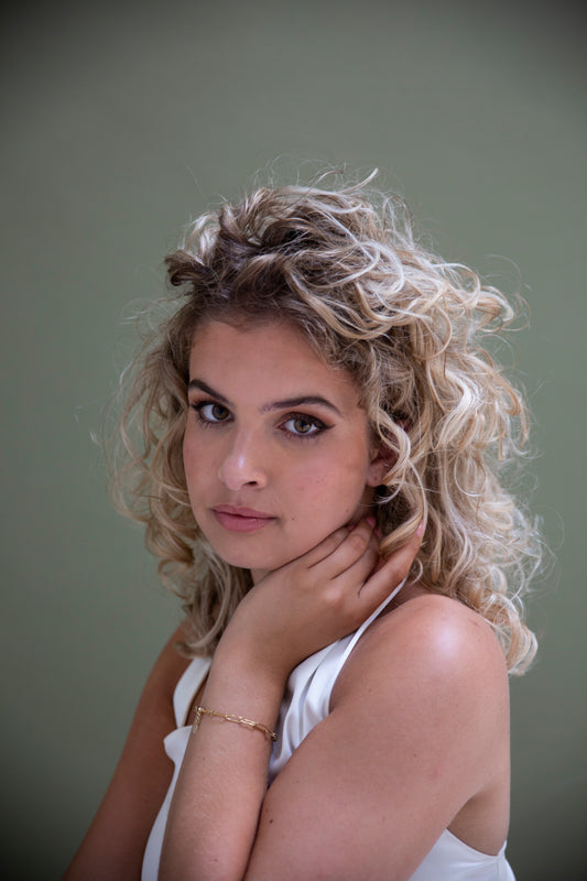 Armbandje Linked Chain goud