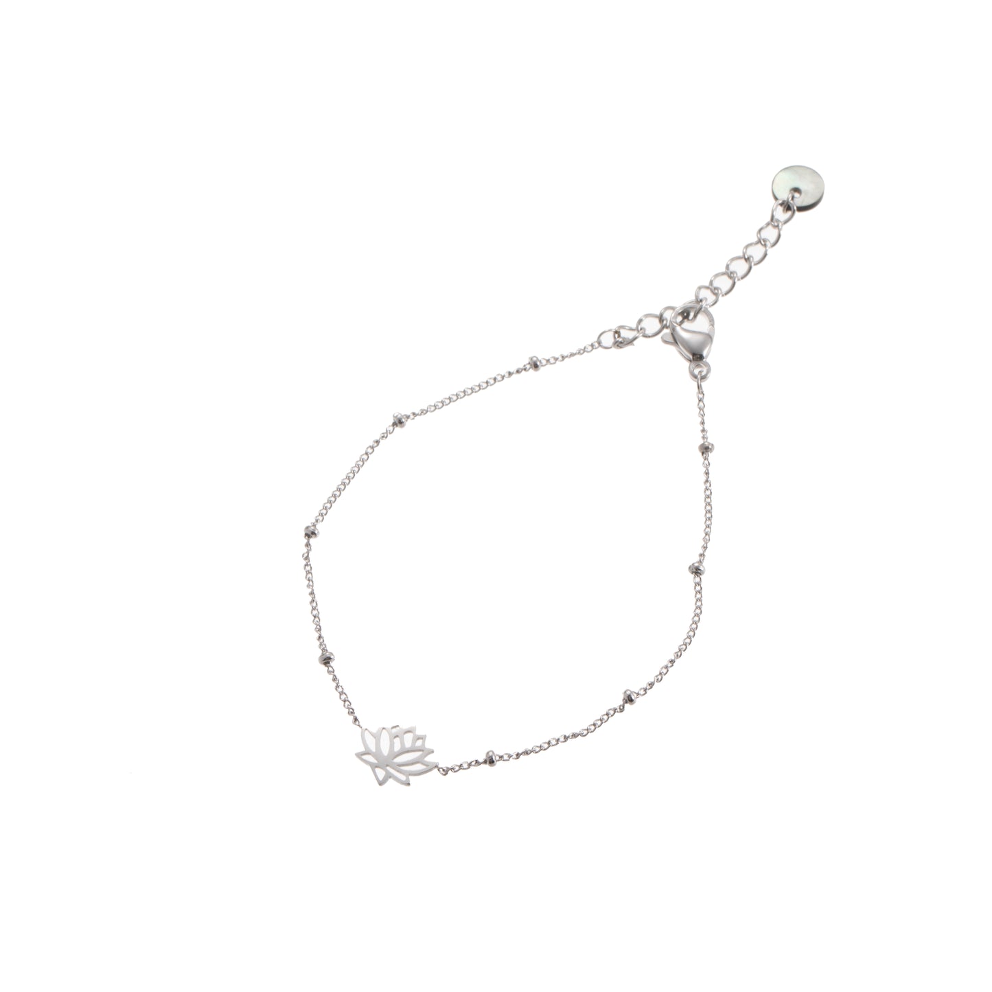 Armband Lotus zilver
