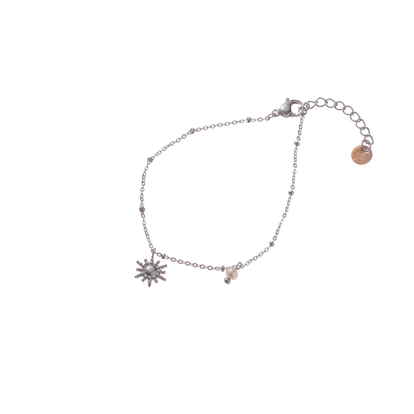 Armbandje Small Sun zilver