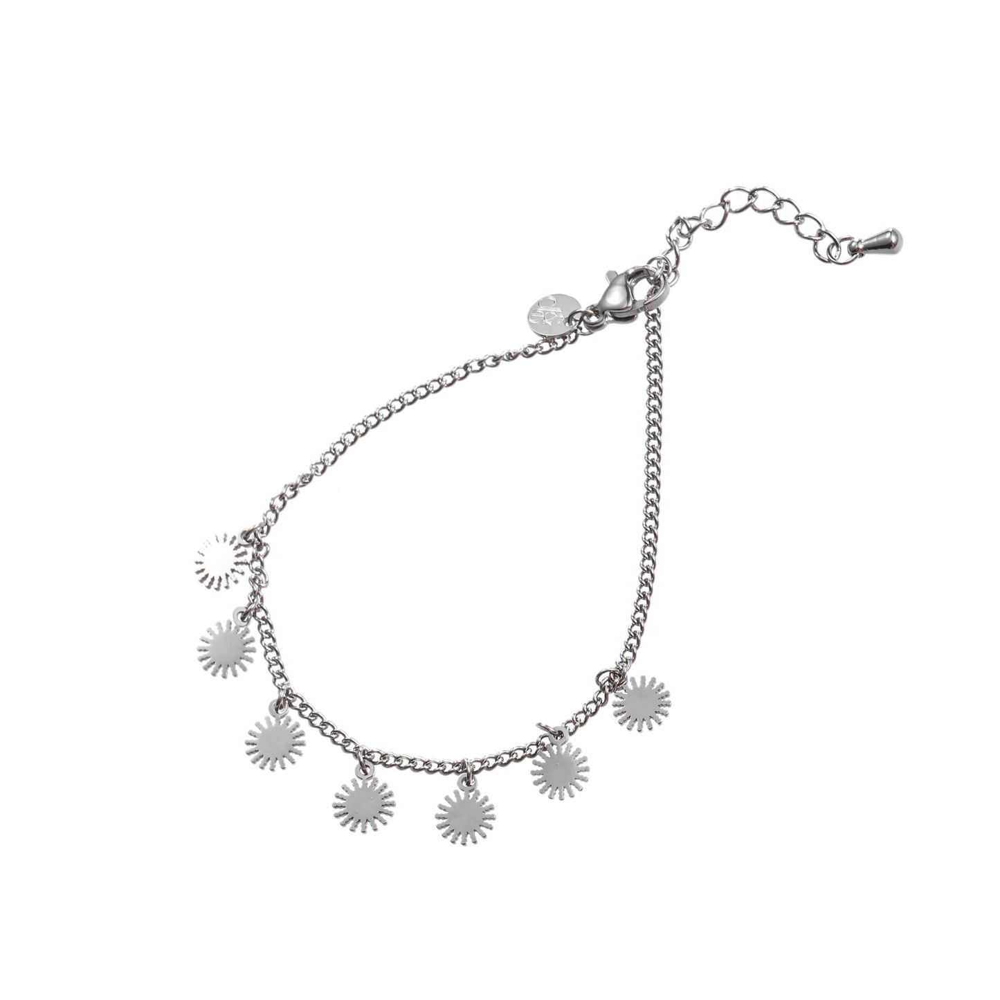 Armbandje Sun zilver