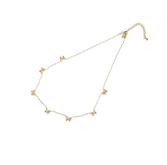 Ketting Butterfly goud