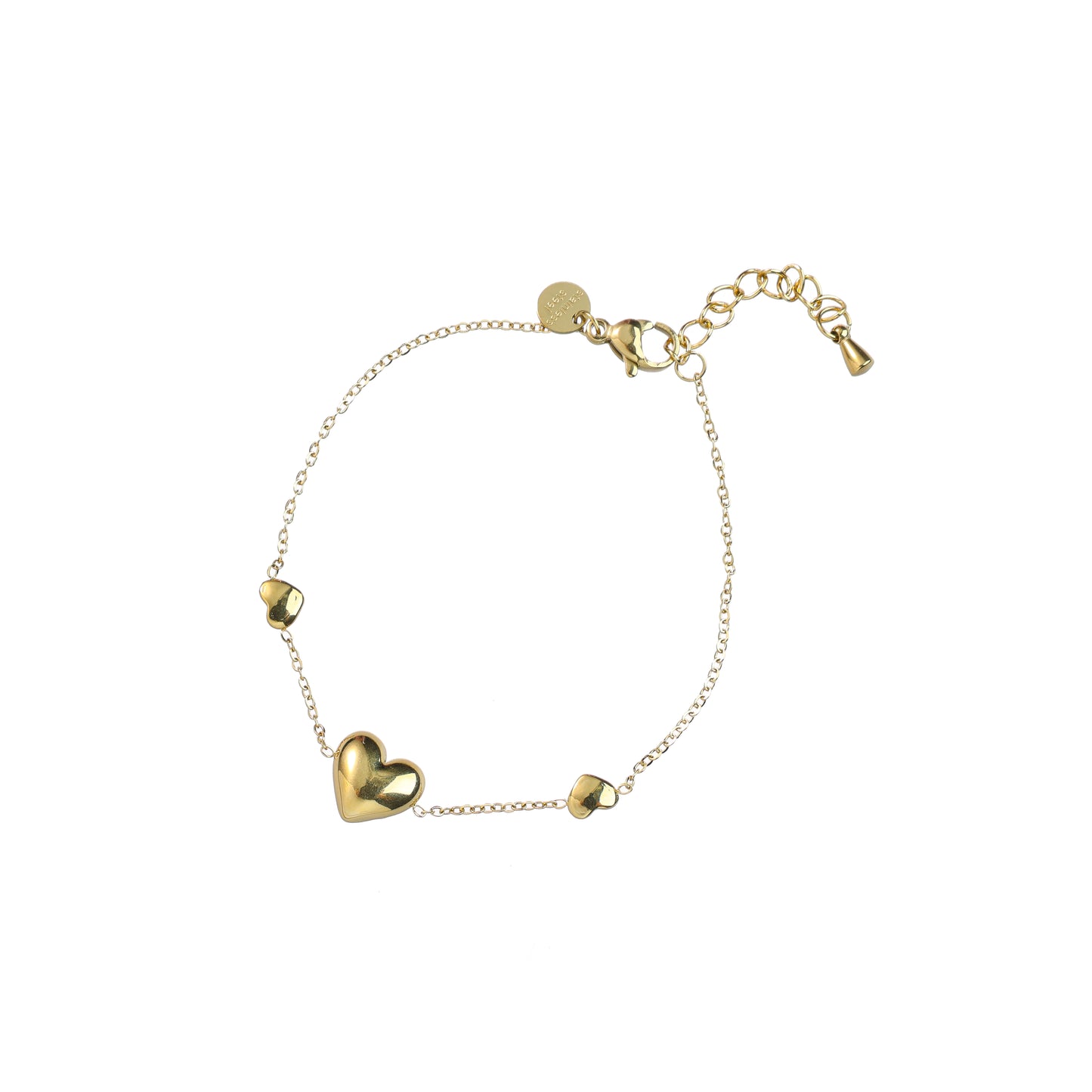 Armband Triple Heart goud