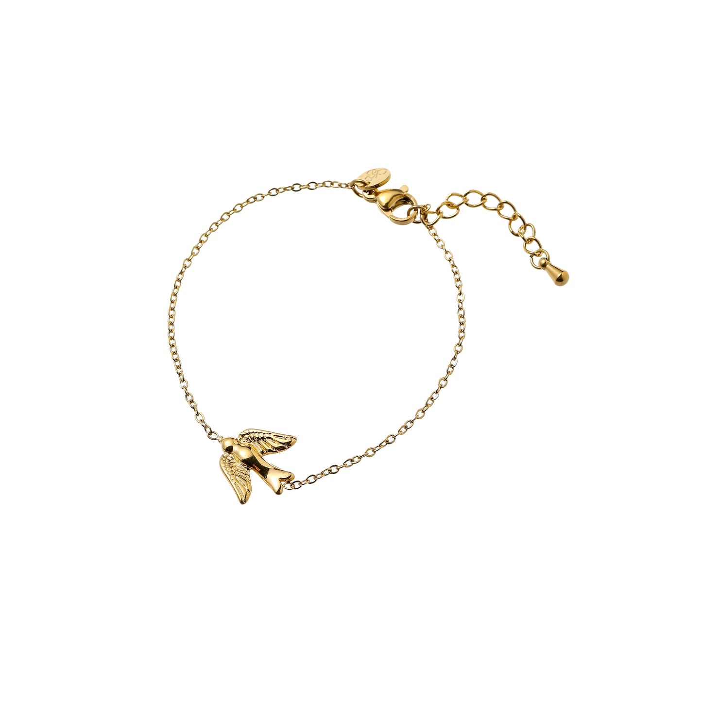 Armbandje Free Bird goud