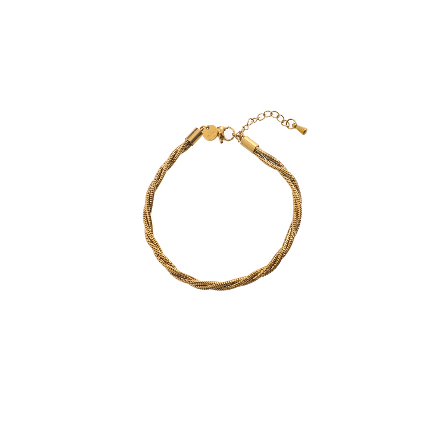Armbandje Twisted goud