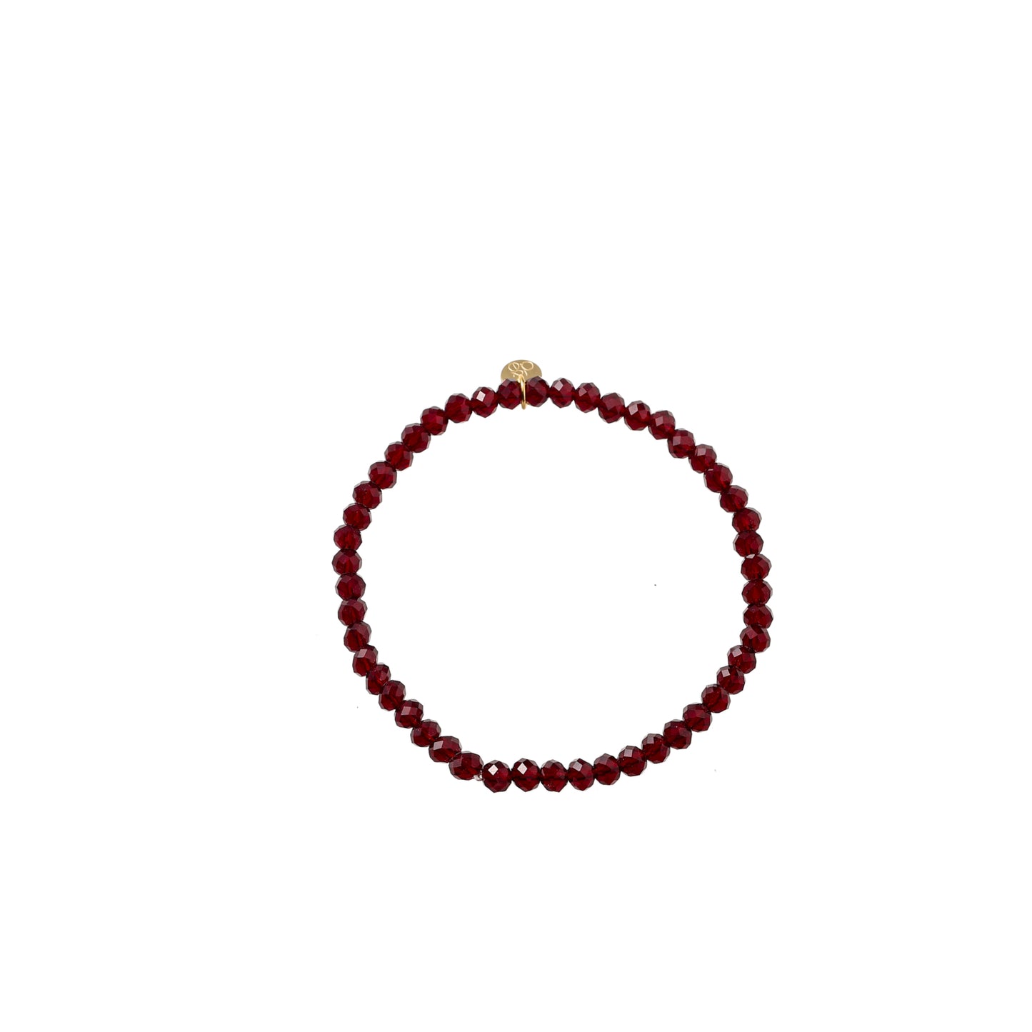 Armbandje parels Burgundy