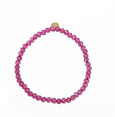Armbandje parels Strawberry Pink