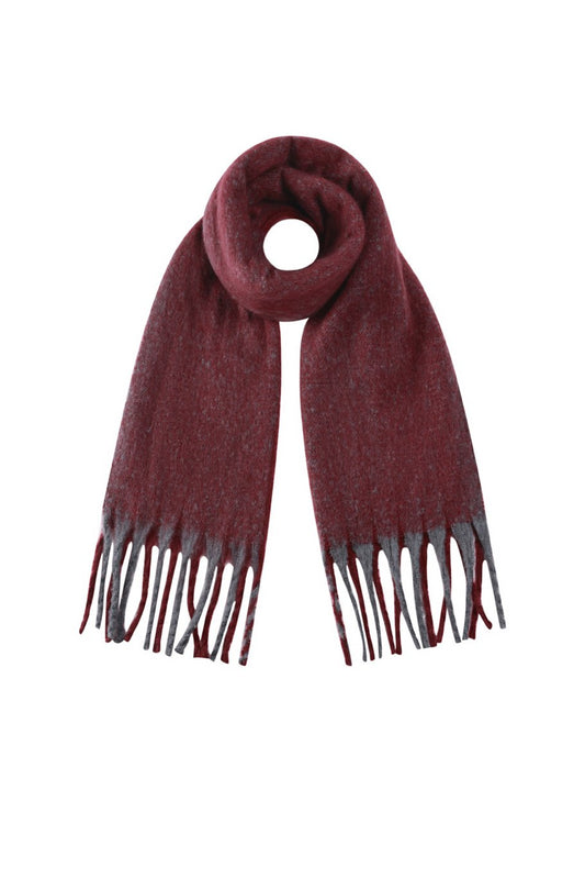 Sjaal Babette bordeaux