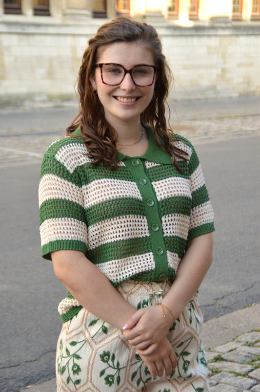 Polo knit strepen