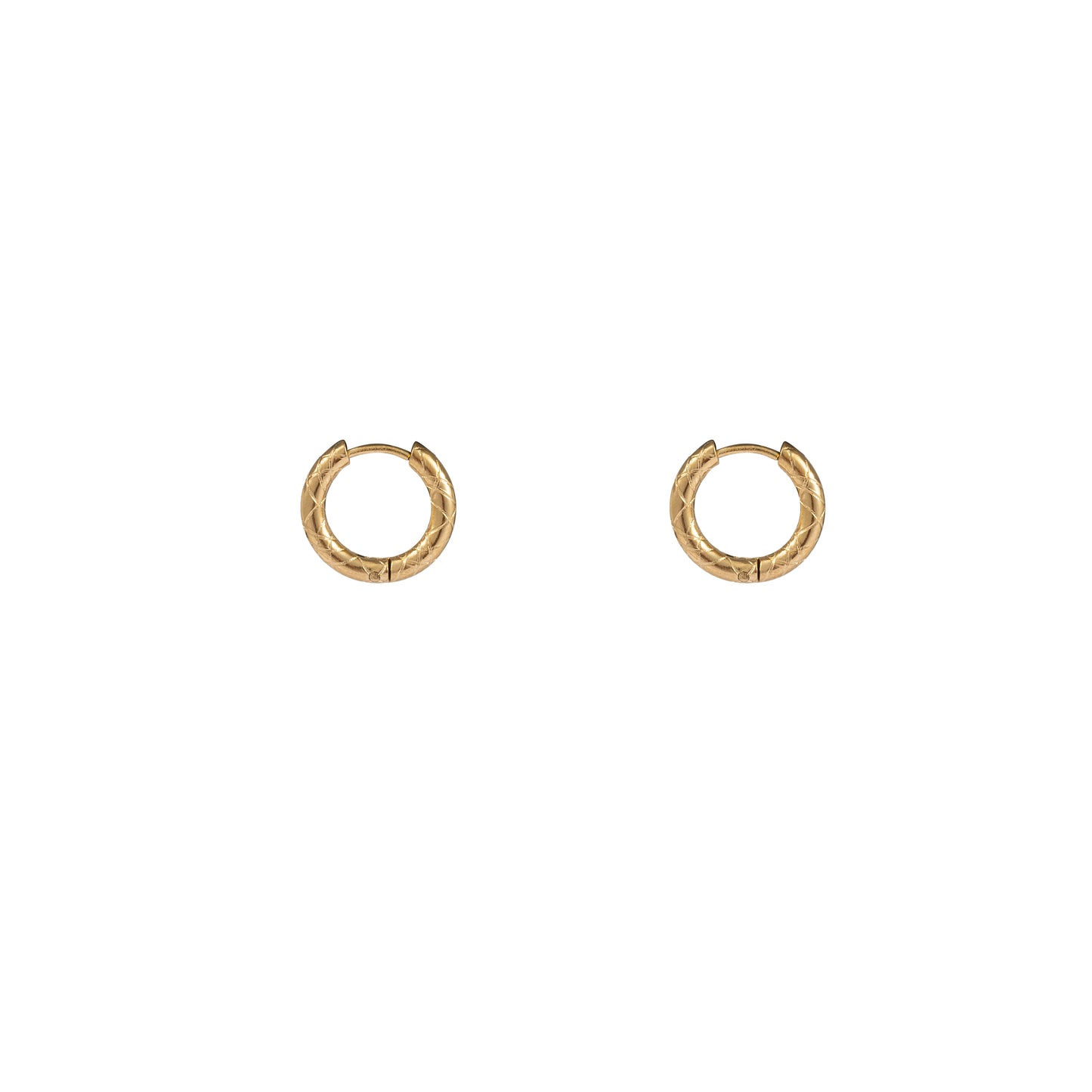 Oorbellen Basic Ring 10 mm goud