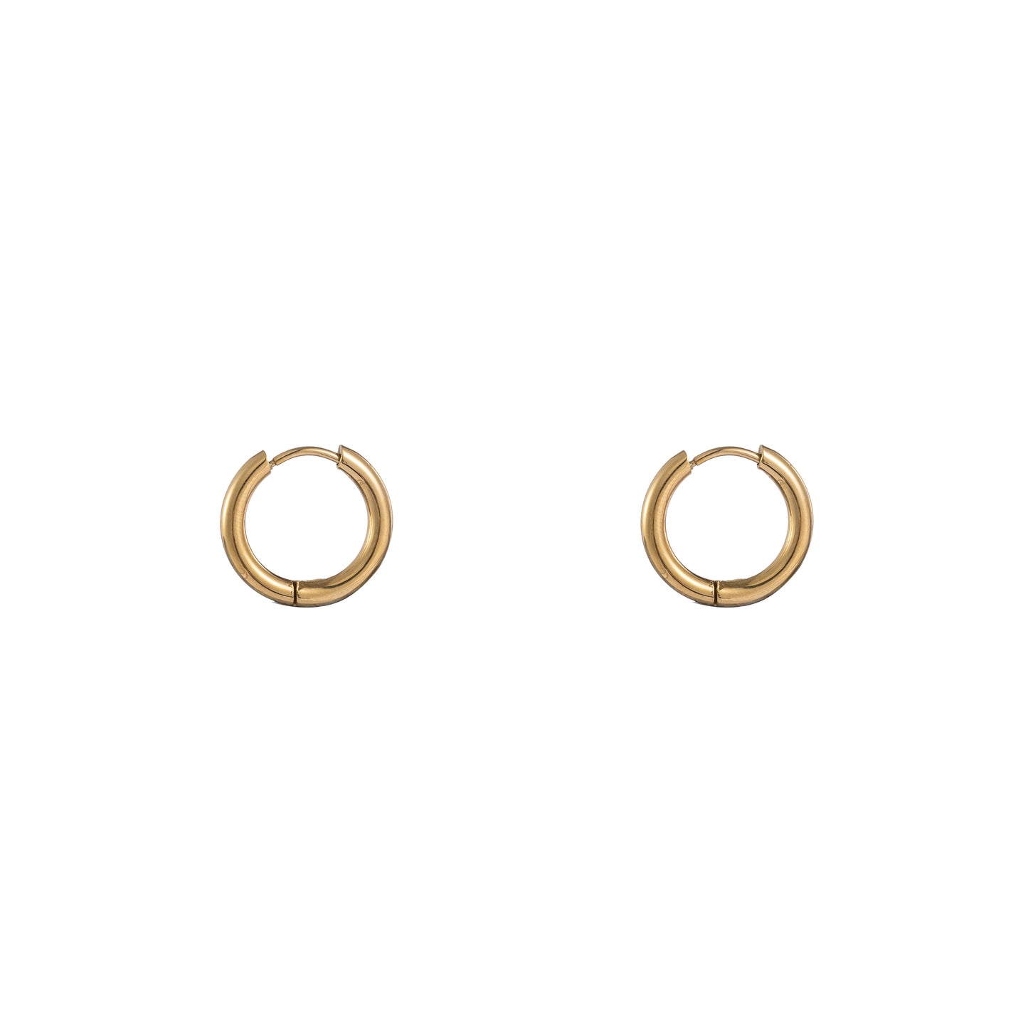 Oorbellen Hoop 12 mm goud