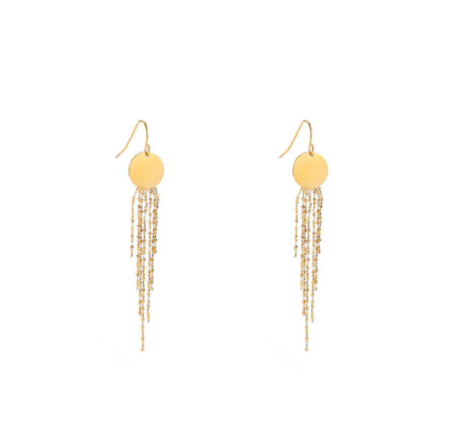 Oorbellen Sunshine Dangle goud