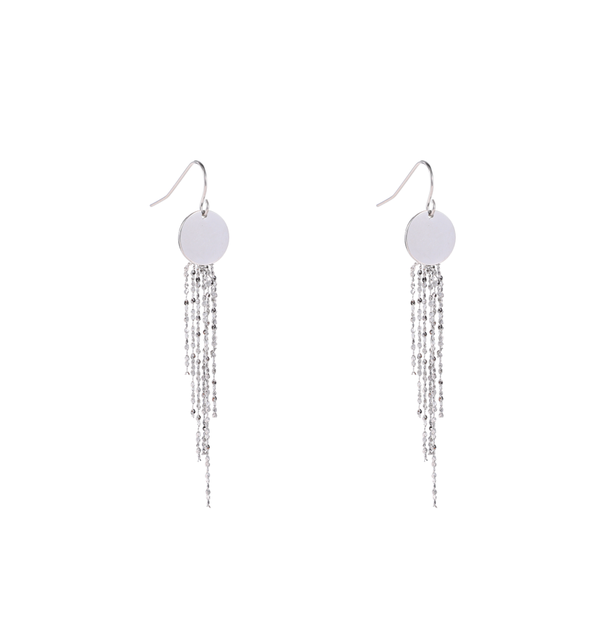 Oorbellen Sunshine Dangle zilver