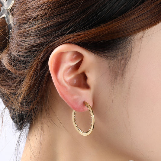 Oorbellen Fine balls Hoop