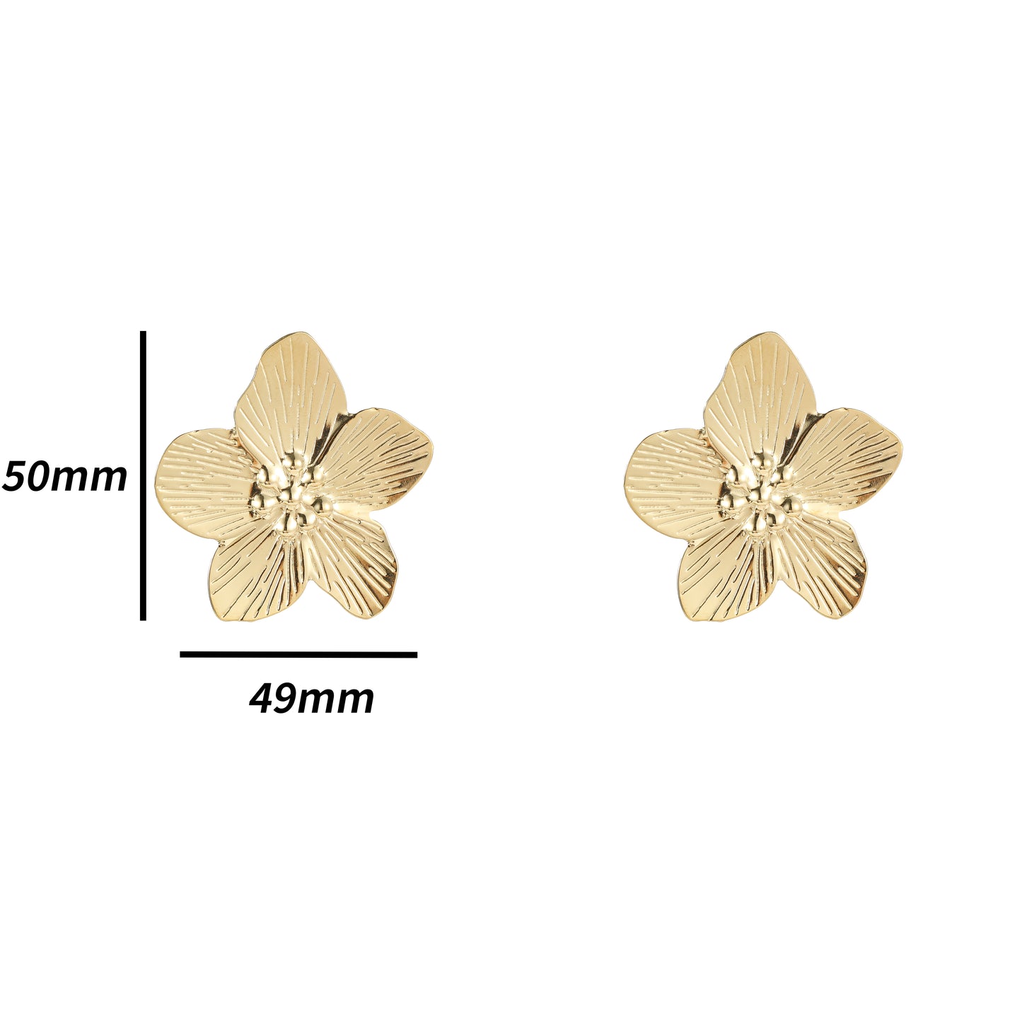 Oorbellen Flower Full