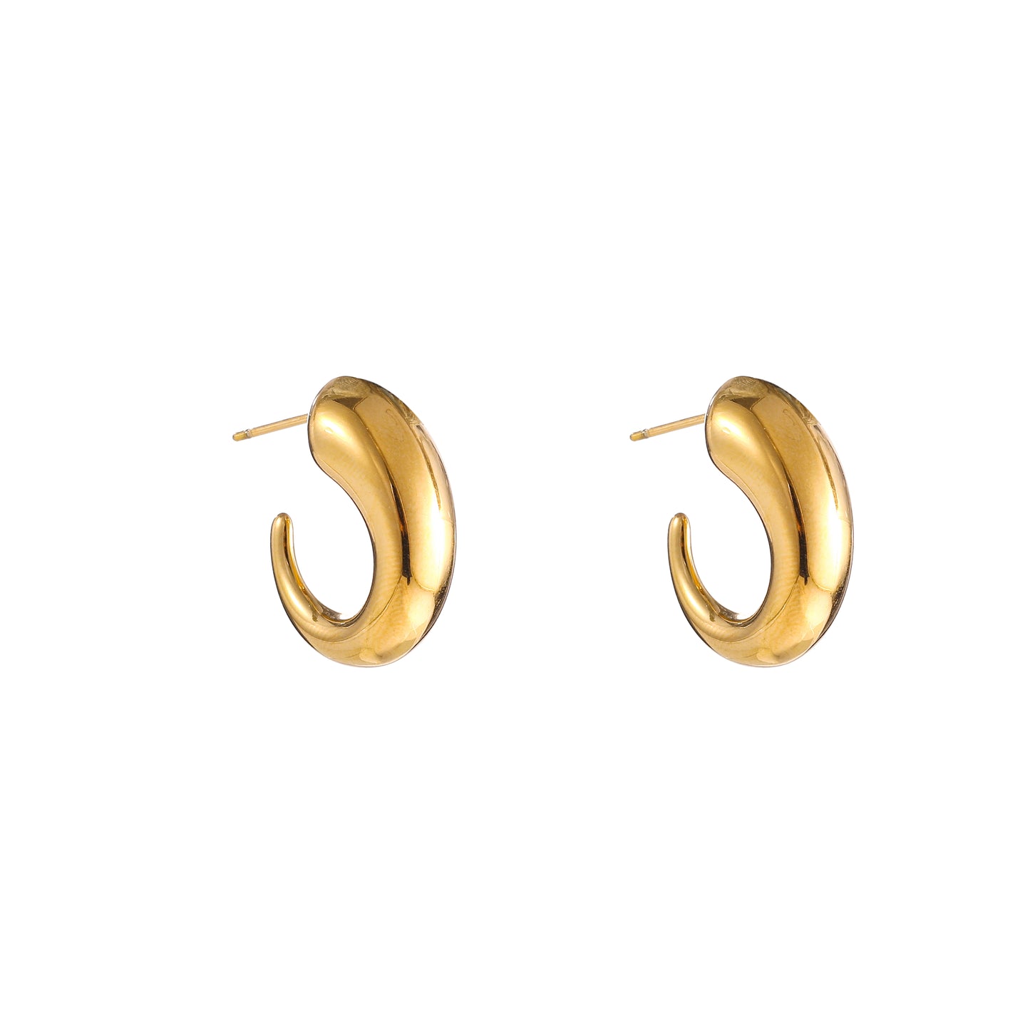 Oorbellen Classic Hoop goud