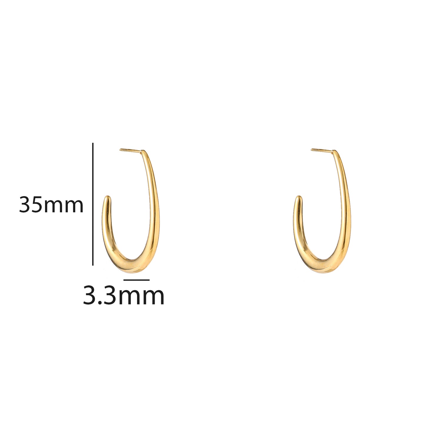 Oorbellen Elegant Hoop