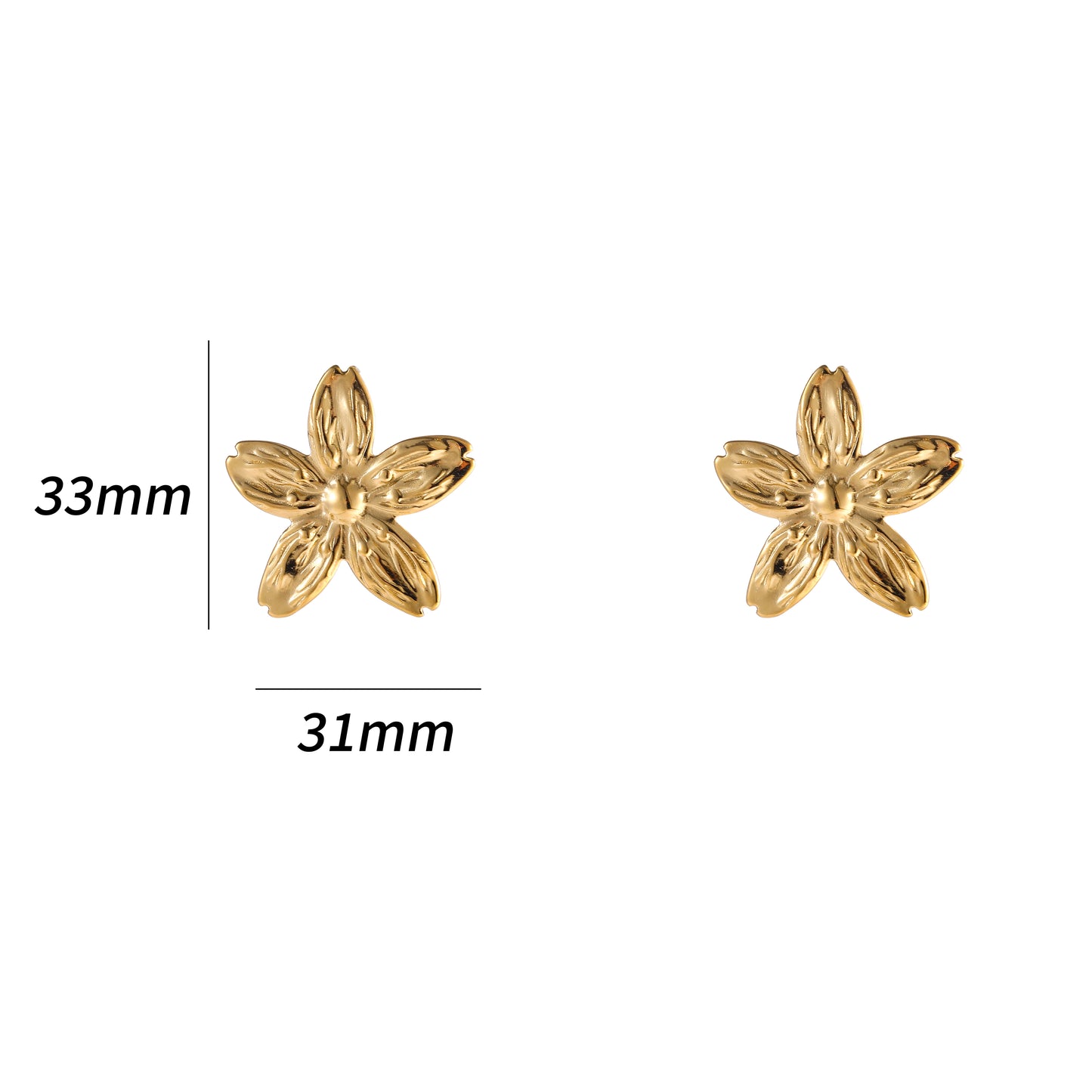 Oorbellen Flower Stud