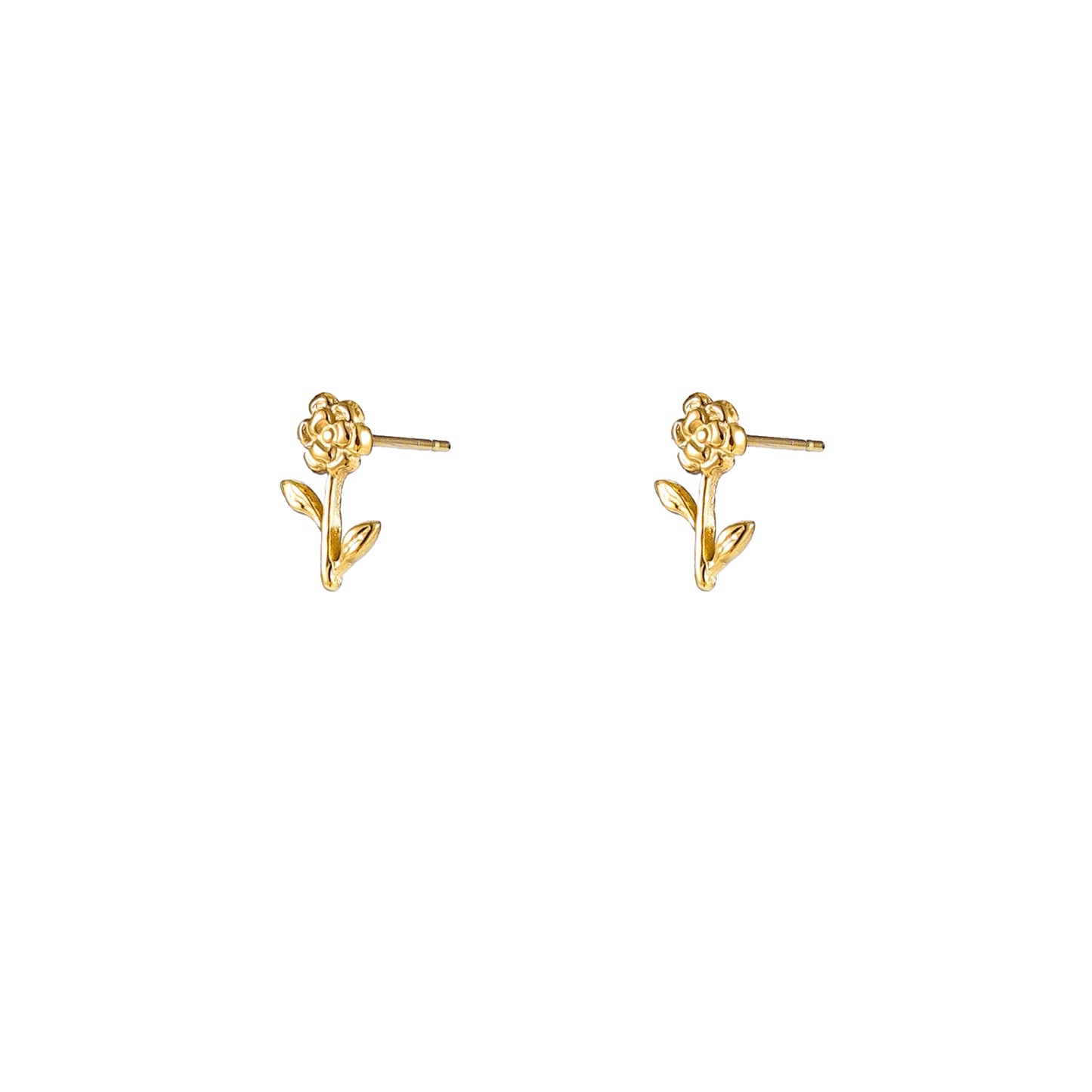 Oorbellen Flower Stud goud