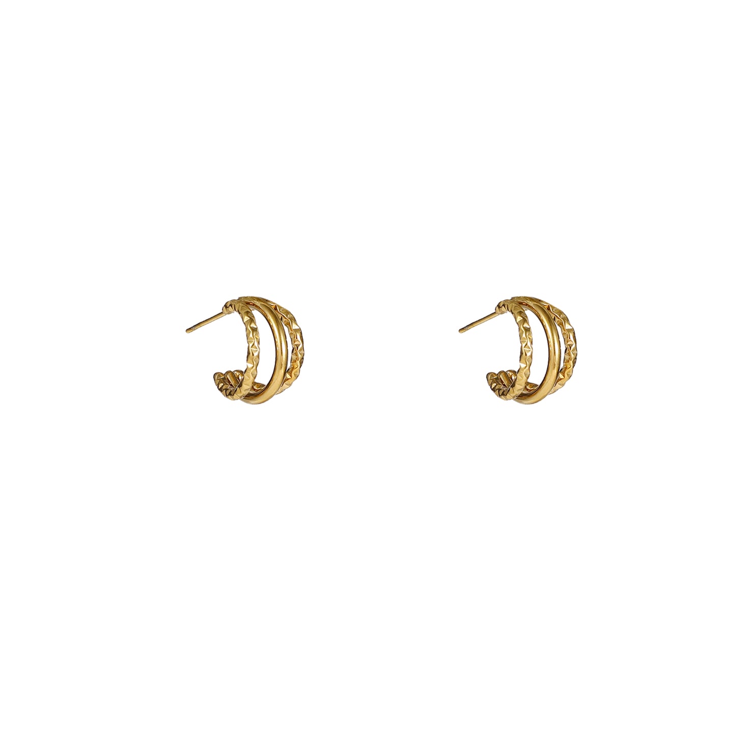 Oorbellen 3way Hoop