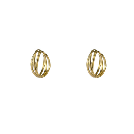 Oorbellen Triple Line Hoop