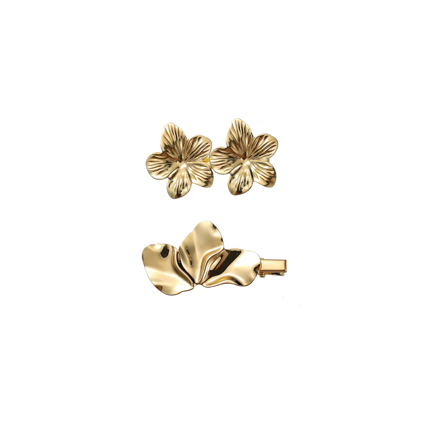 Hairclip Set - Flowers
