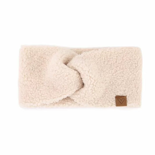 Haarband Teddy wit