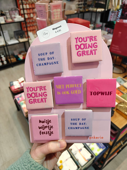 Magneettegeltje Topwijf