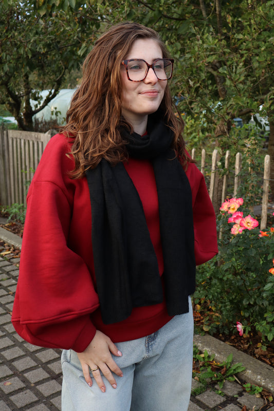 Sjaal Amélie zwart