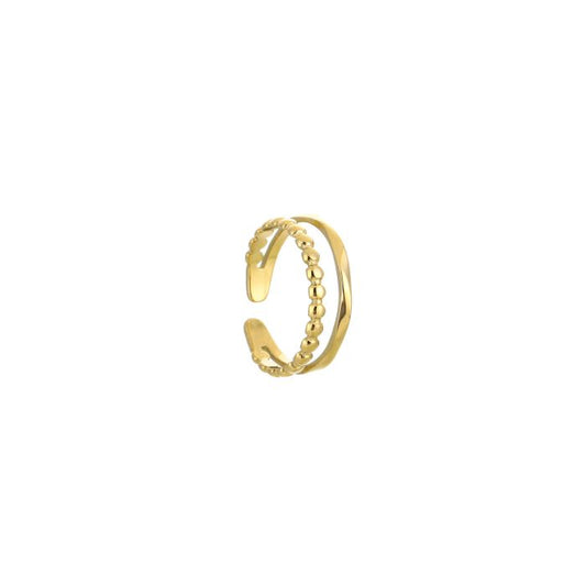 Ring Dots goud