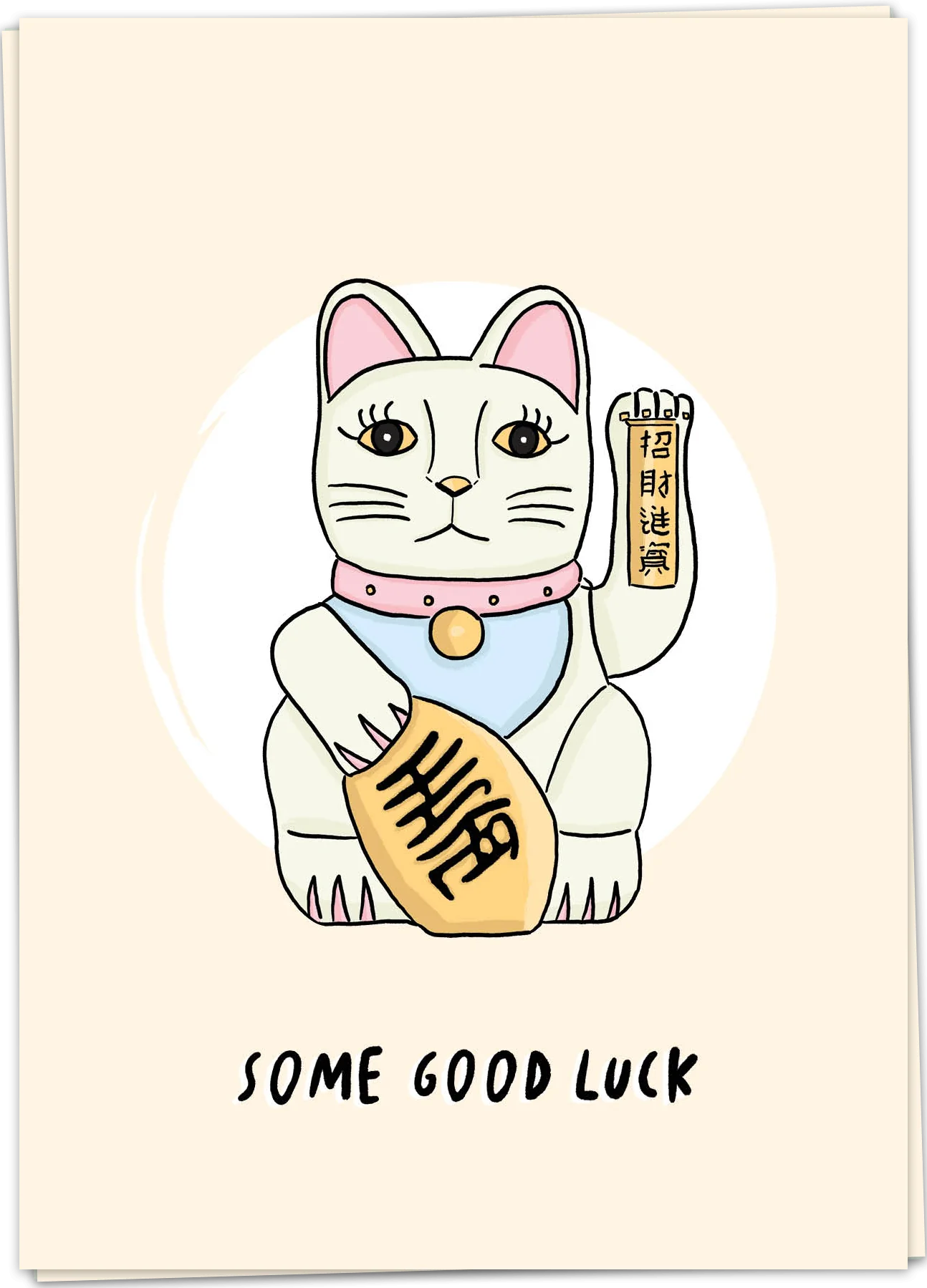 Lucky cat - Kaart Blanche