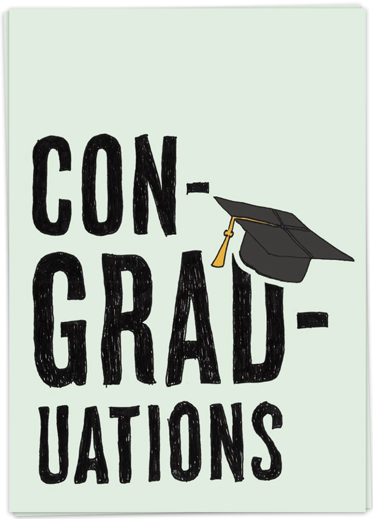 Congraduations - Kaart Blanche