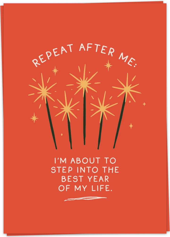 Best year of my life - Kaart Blanche