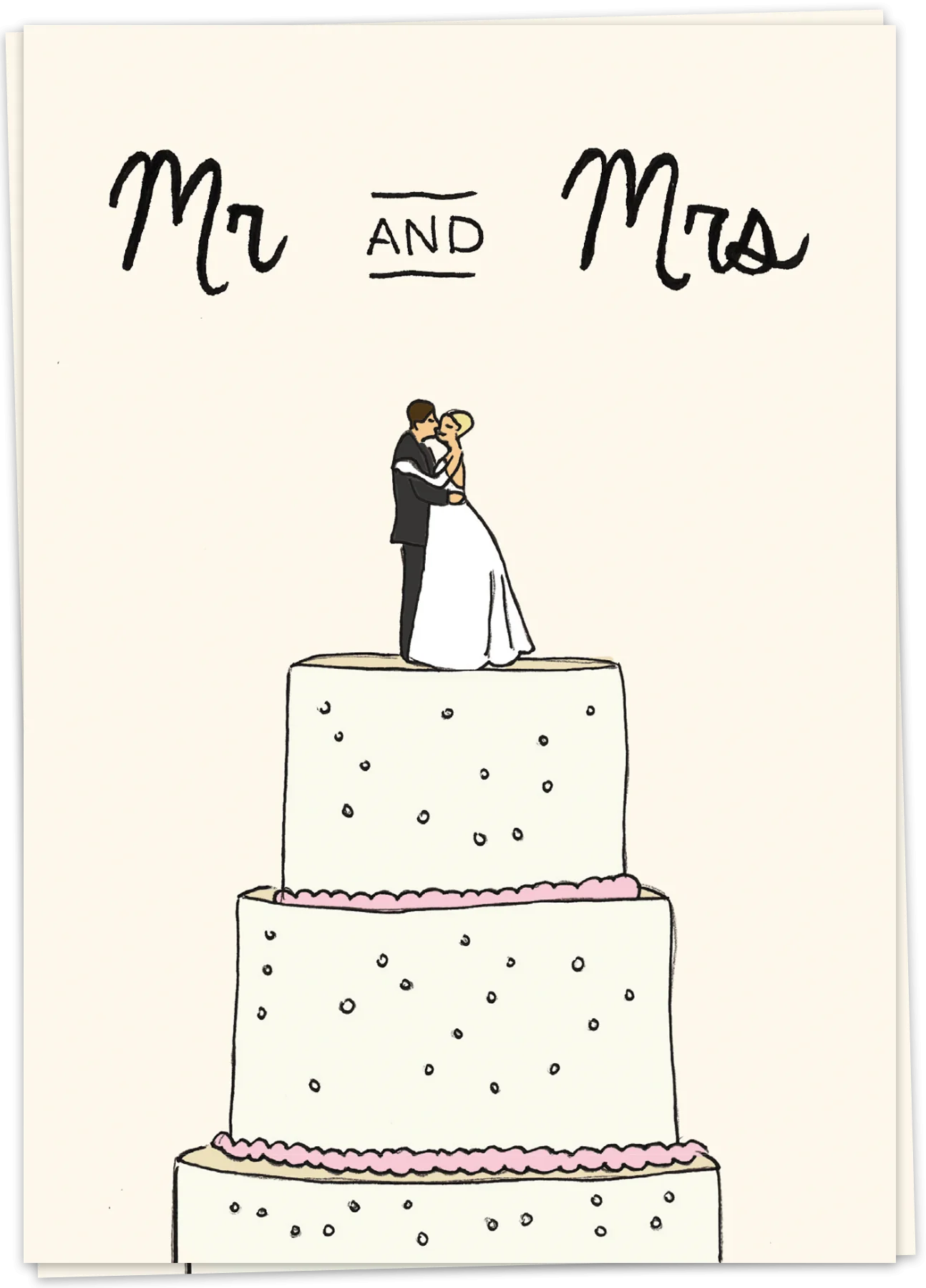 Wedding cake - Kaart Blanche