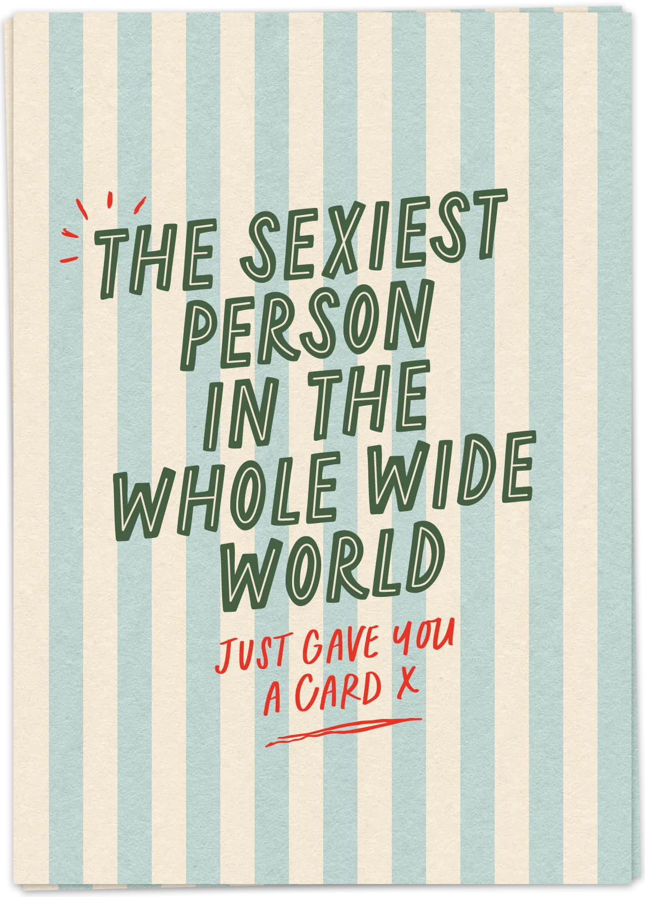 Sexiest person - Kaart Blanche