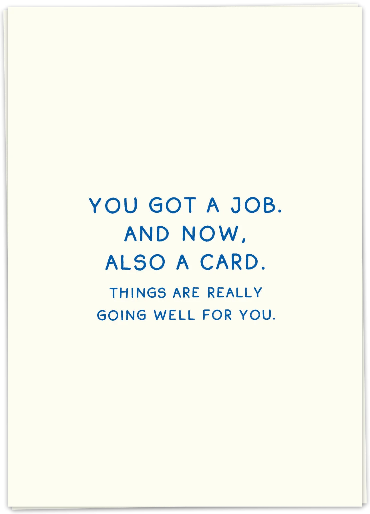 Job & card - Kaart Blanche
