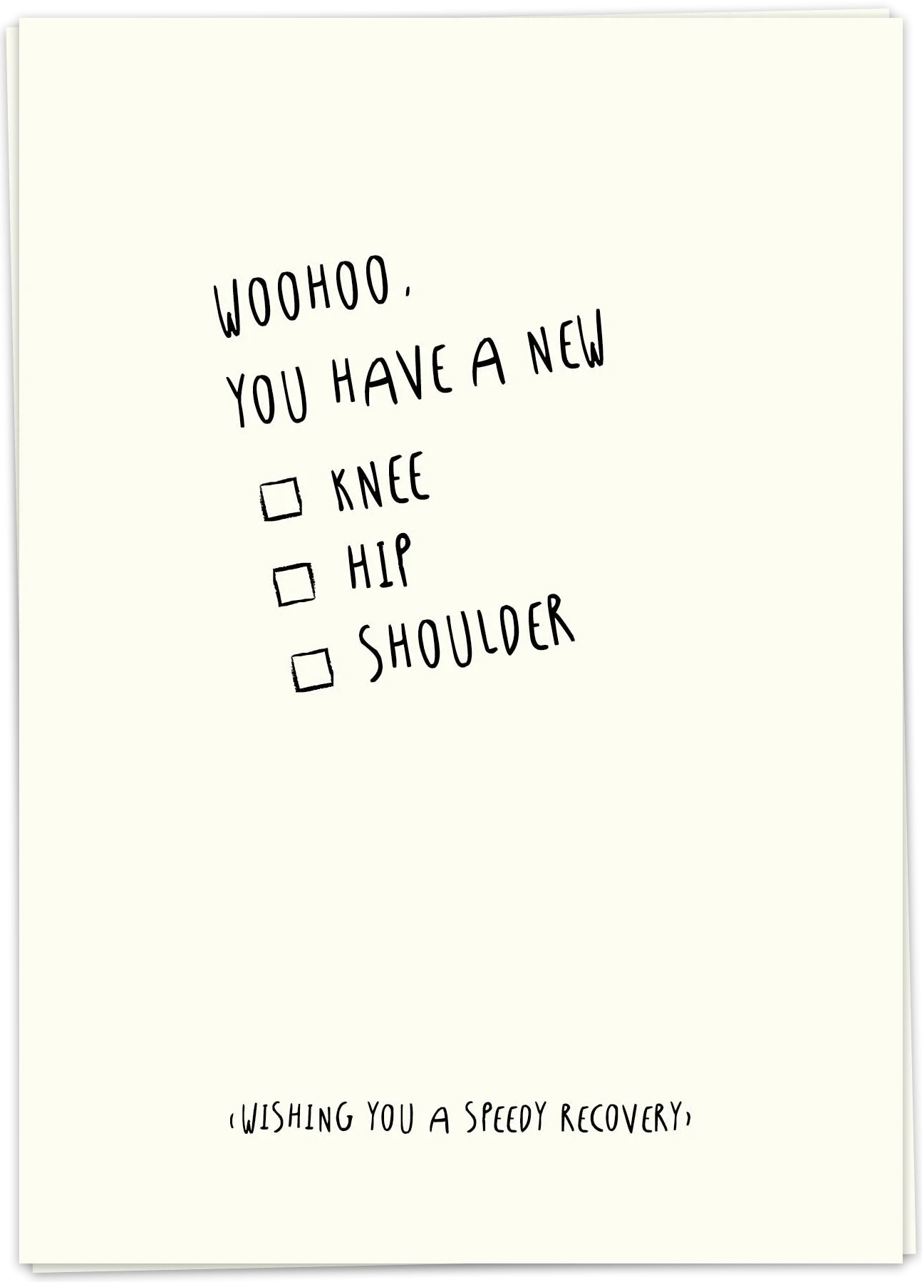 Knee hip shoulder - Kaart Blanche