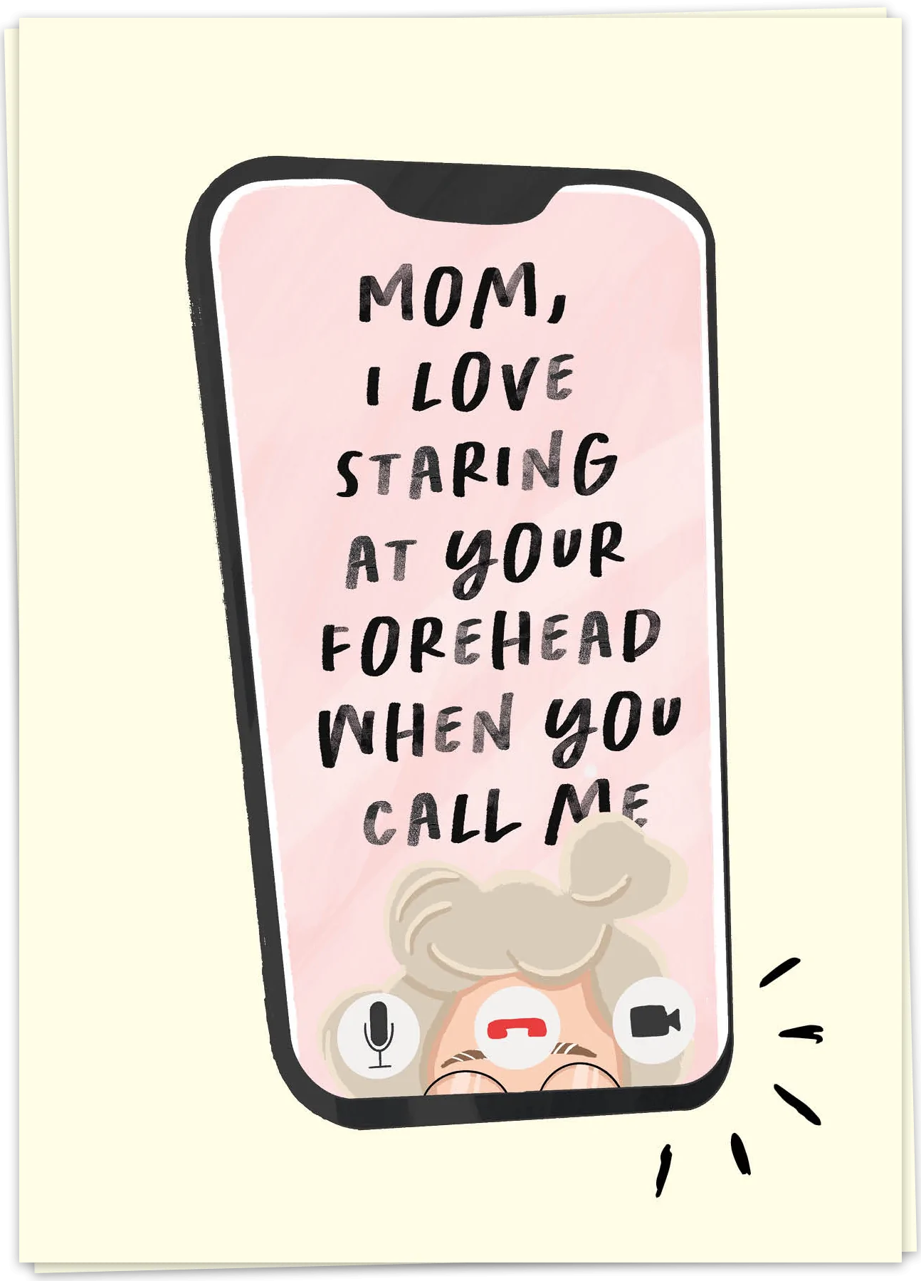 Mom forehead - Kaart Blanche