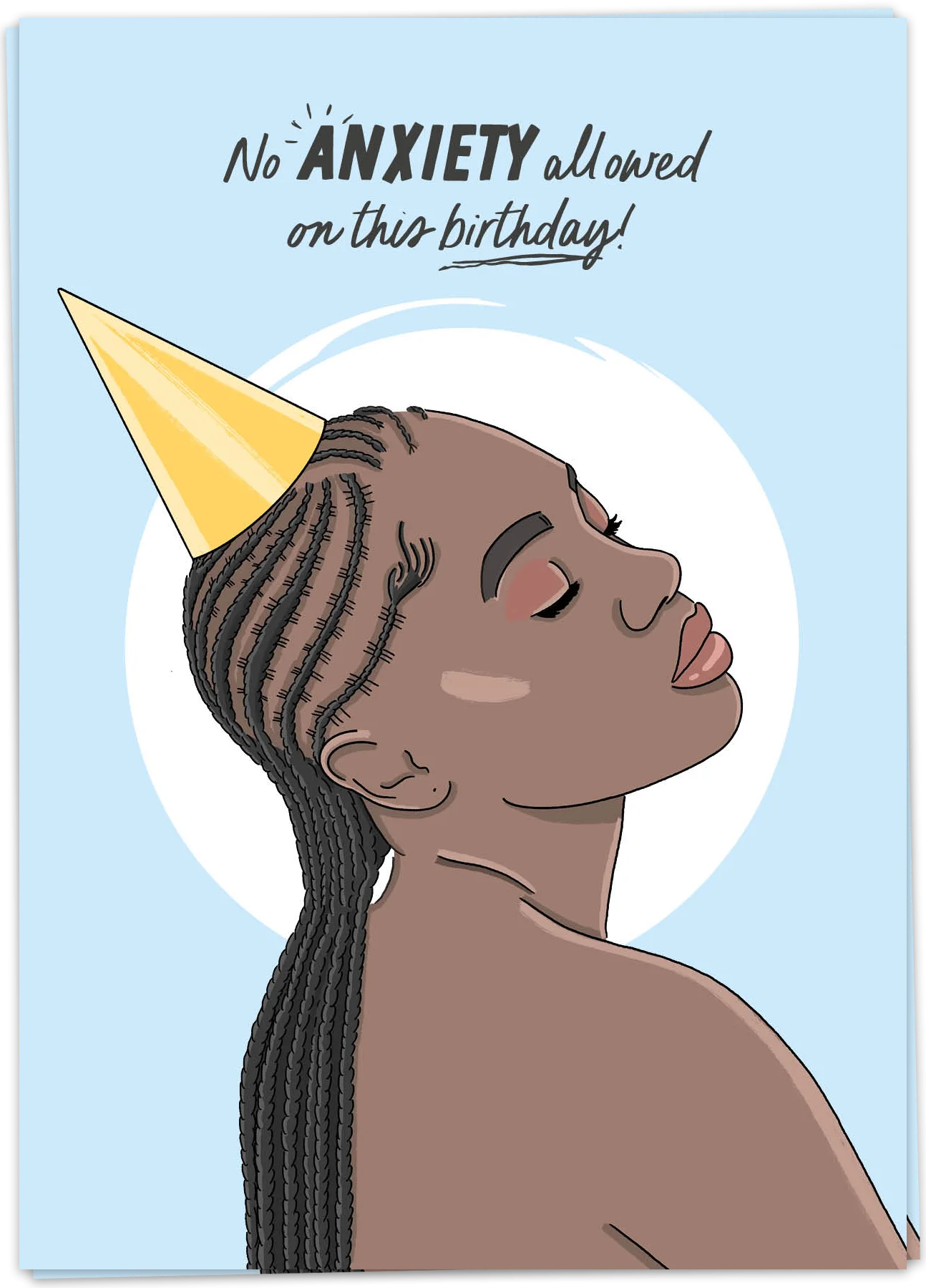 Birthday Anxiety - Kaart Blanche